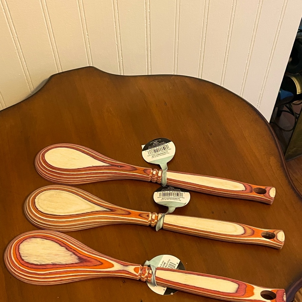 Island Bamboo‎ PAKKA hardwood spoons - Picture 2 of 5